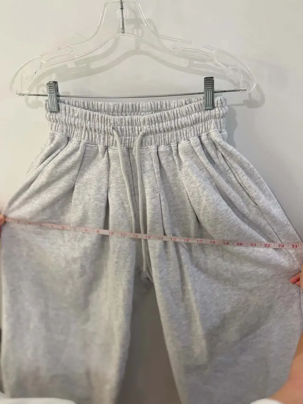 FP Movement High-Rise Wide-Leg Sweatpants with Drawstring Cinch Hem
